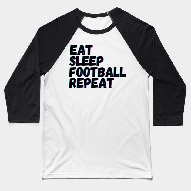 Copy of Eat Sleep Lacrosse Repeat Baseball T-Shirt by blueduckstuff